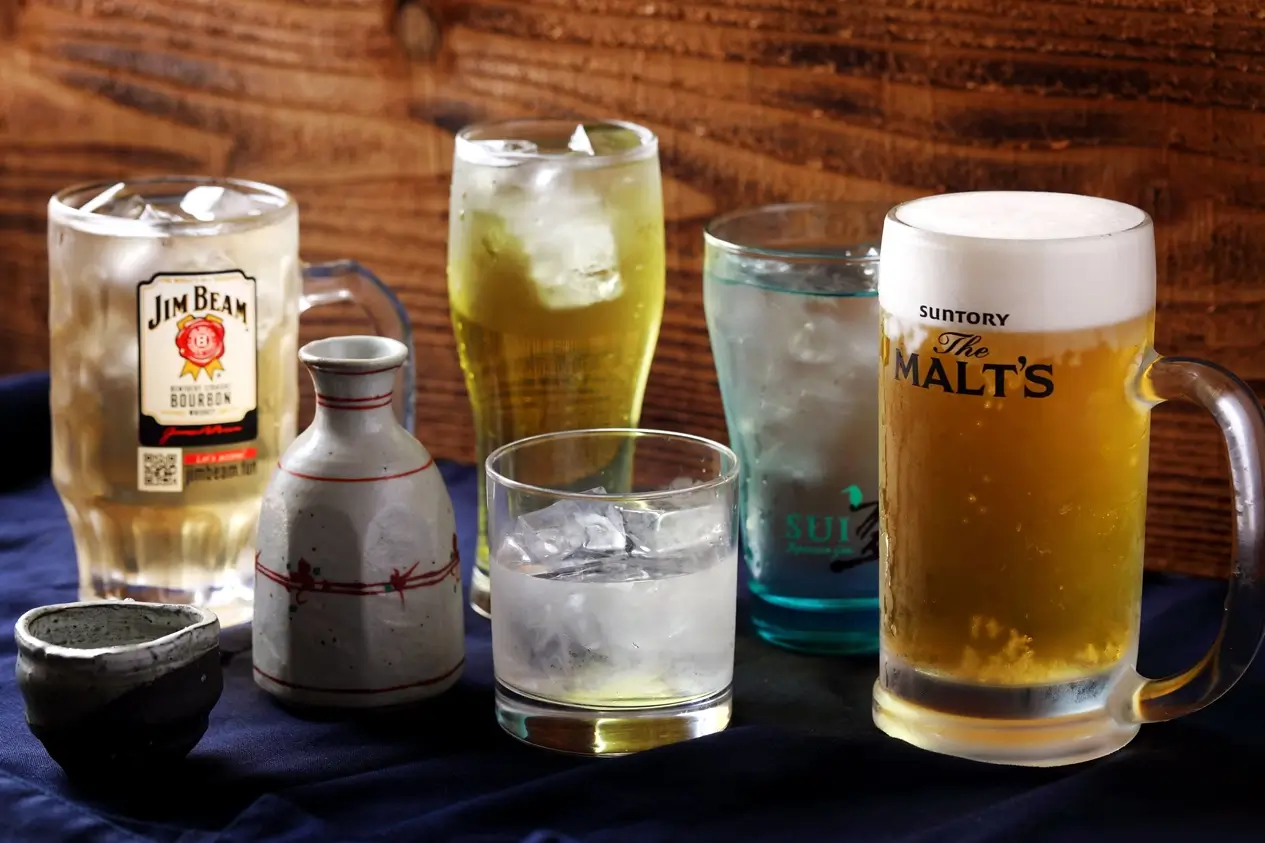ビール、ハイボール、サワーなどの画像