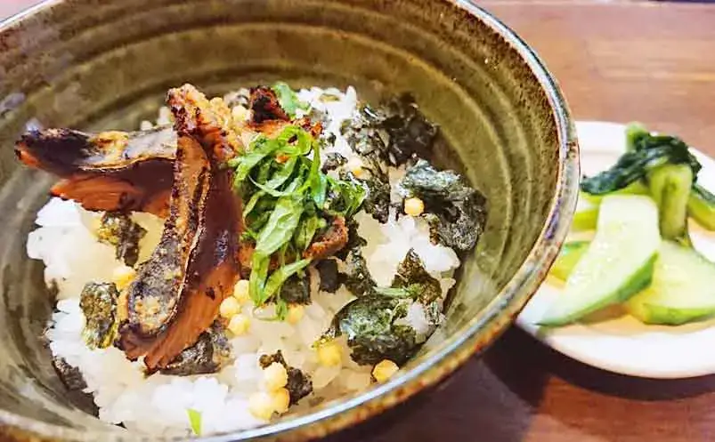 へしこの茶漬けの画像