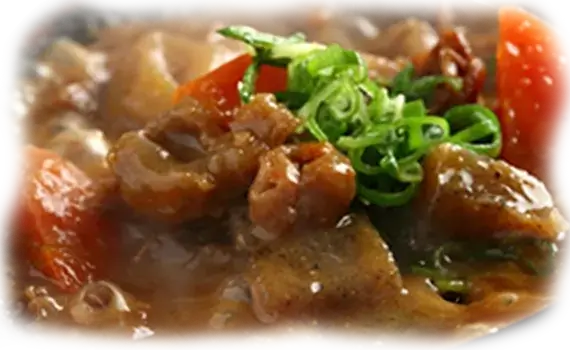 黒毛和牛すじ肉土手焼きの画像