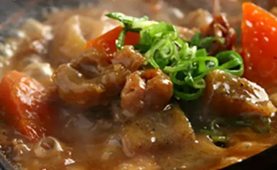 黒毛和牛すじ肉土手焼きの画像