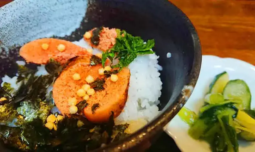 明太子茶漬けの画像