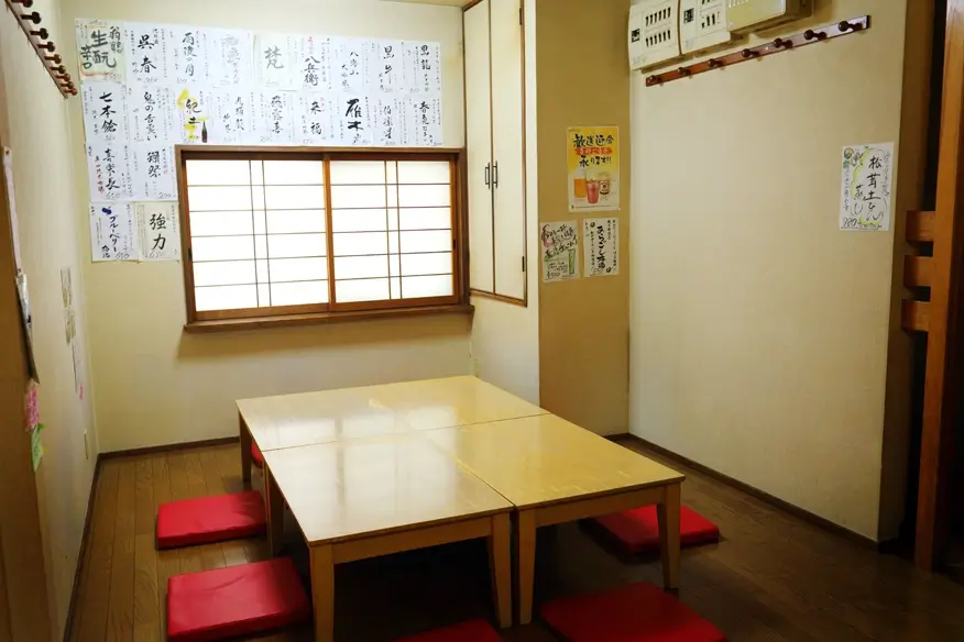 2階店内のお座敷の画像