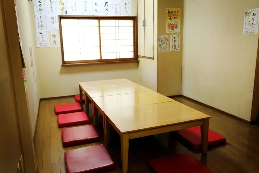 2階店内のお座敷の画像