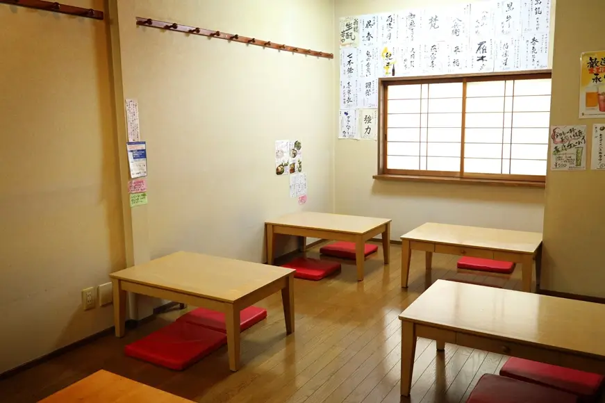 2階店内のお座敷の画像